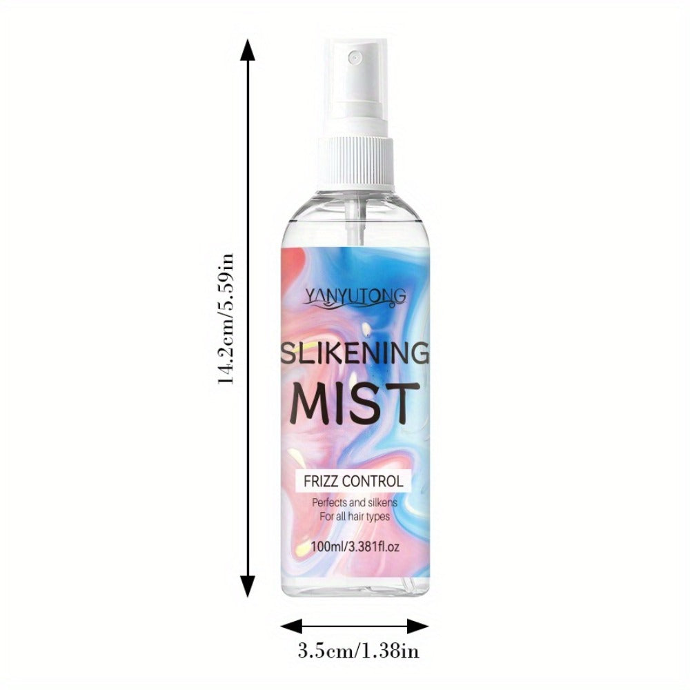 Perfumed Hair Mist Smoothing Spray 100ml – Heat Protection, Anti-Frizz, Moisturizing & Detangling Leave-In Formula | Long-Las