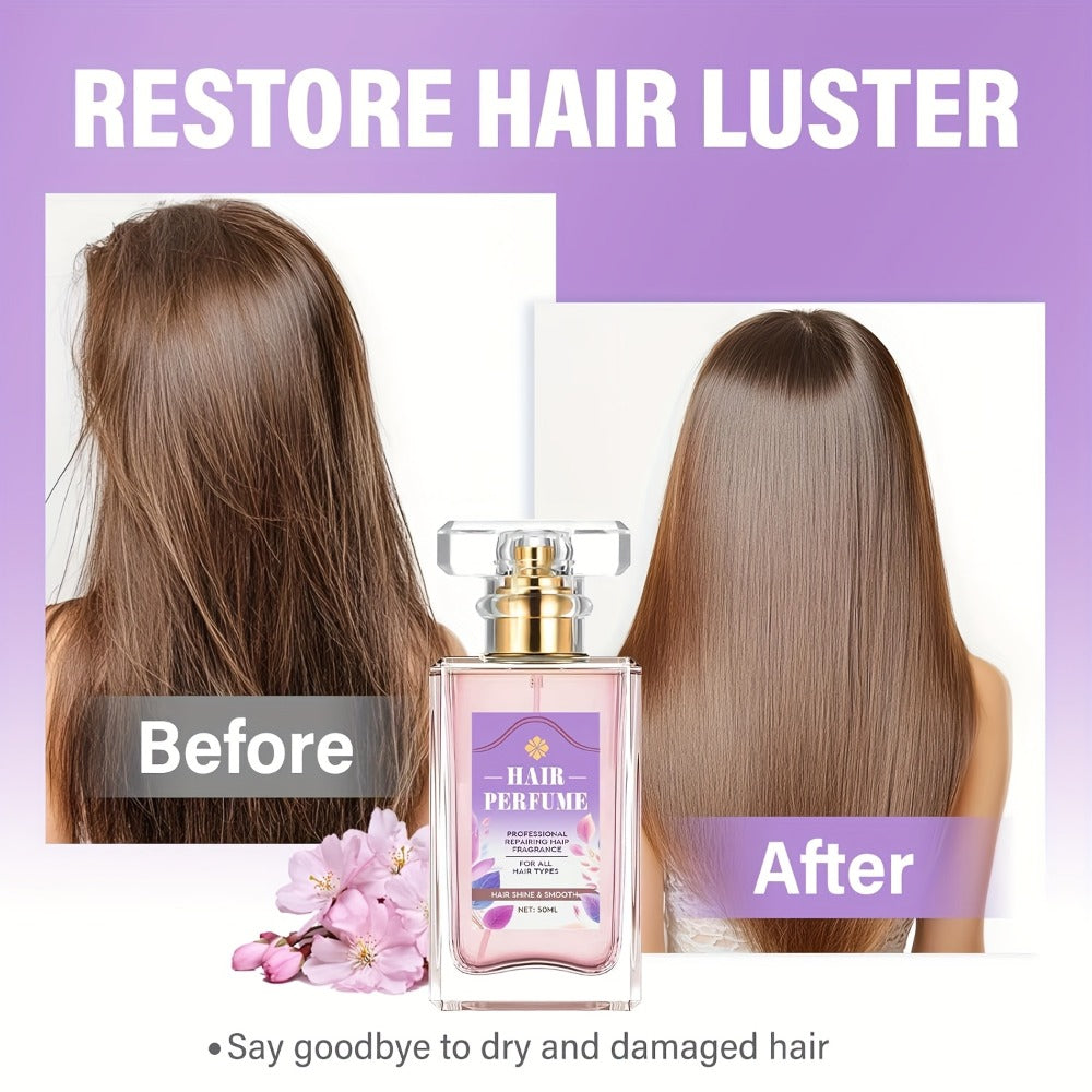 Alcohol-Free Hair Perfume Spray for Women with Squalane & Pheromone Floral Scent, Nourishing Hair Shine Oil Mist — image 5