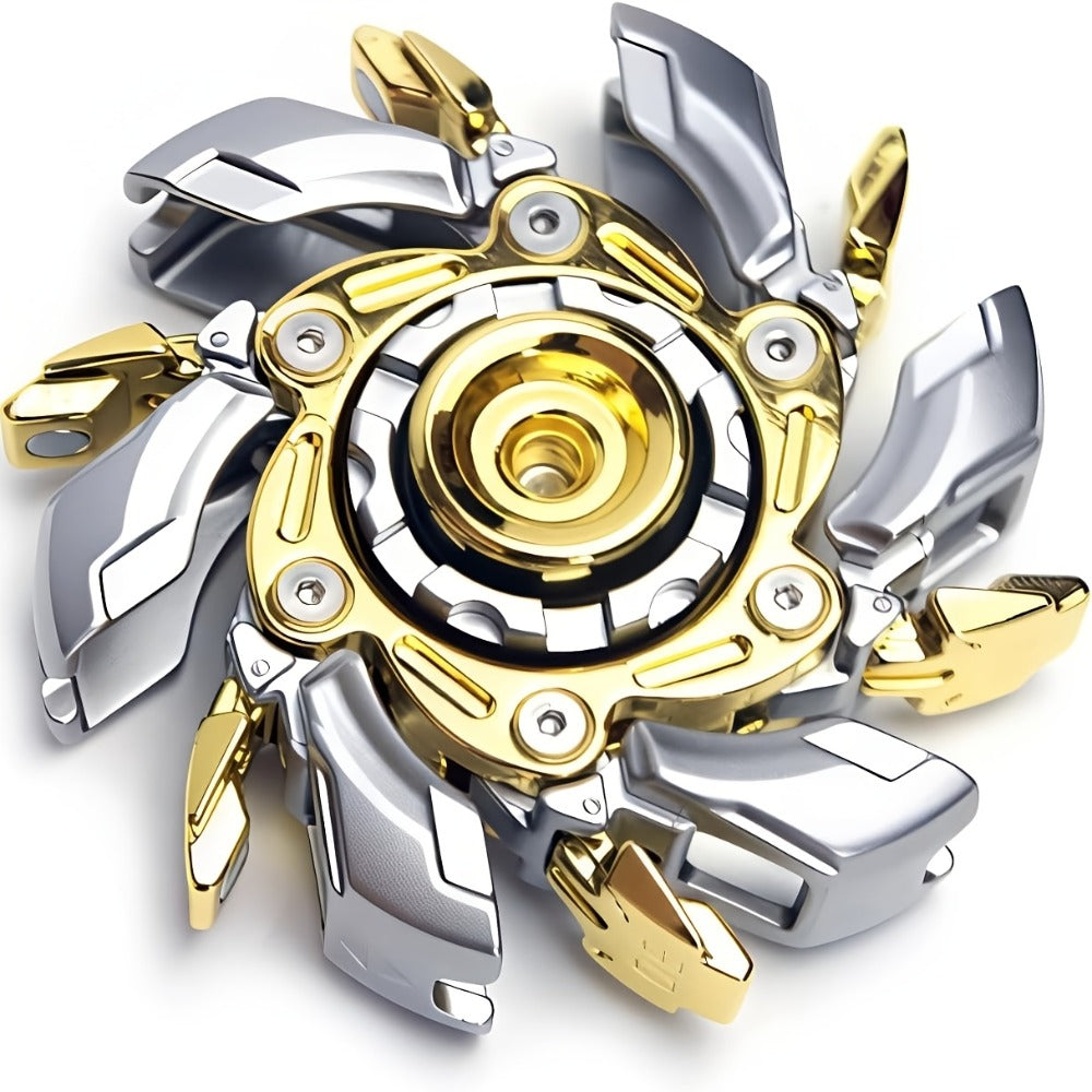 Fidget Spinner in a Metal Design with Hex Key for Adults and Teens — image 7