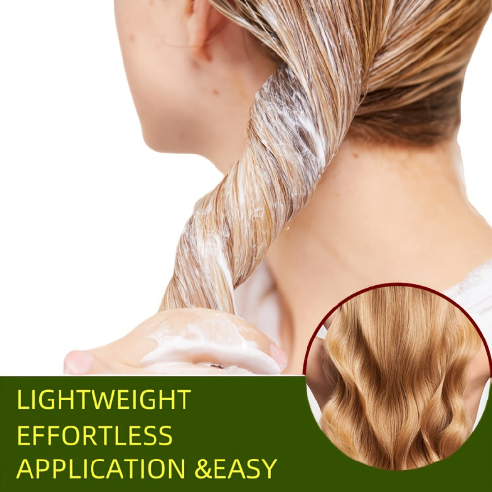 250g 7-in-1 Hair Mask in White Pump Bottle with Rosemary, Batana, Castor and Peppermint Oils — image 6