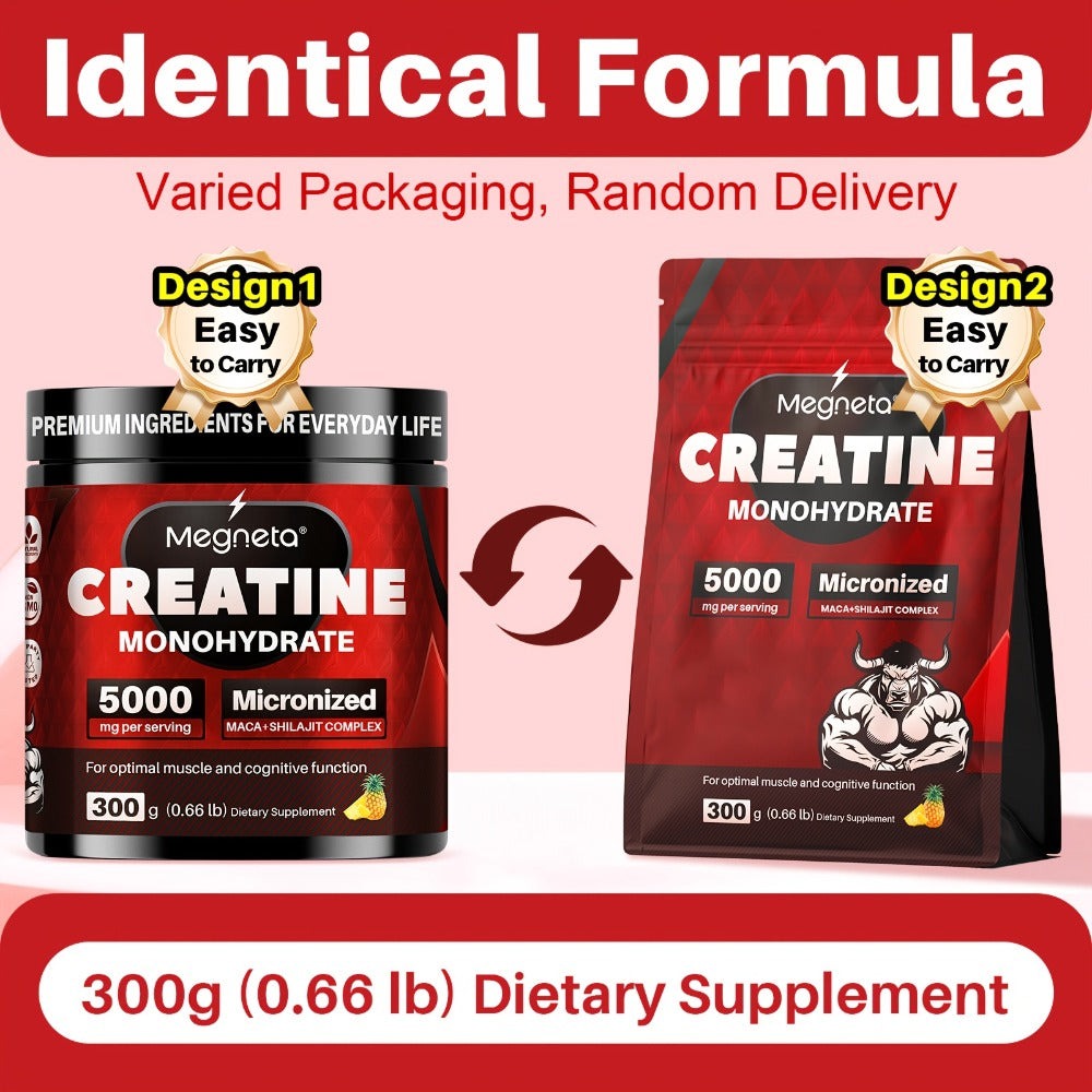 Creatine Monohydrate Powder 5000mg Per Serving - Pineapple Flavor, No Artificial Sweeteners - Strength — image 12