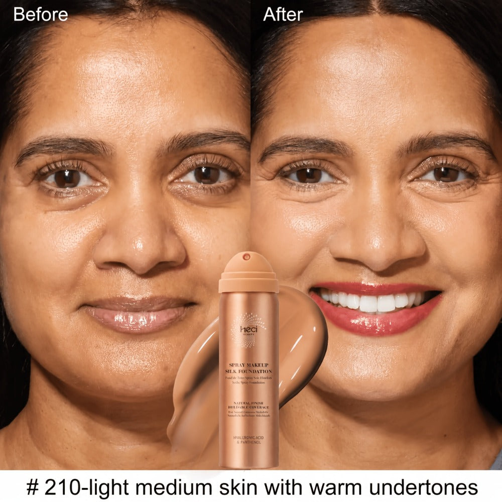 Two-Piece Spray Liquid Foundation and Brush Set with Matte Finish in Shades 110, 120 or 210 — image 20