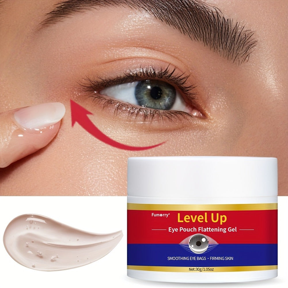 Level Up 30g Eye Cream Gel in a Wide Cosmetic Jar with Smooth Applicator-Style Container Design — image 12