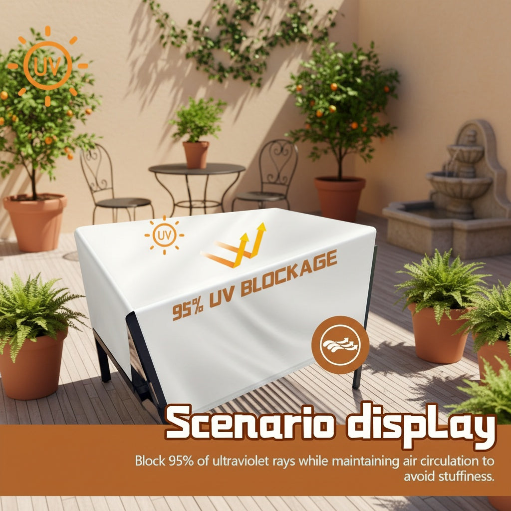 Pergola Canopy, Outdoor Patio Shade Replacement for Garden, Patio and Yard Use, with the Listed Configuration — image 9