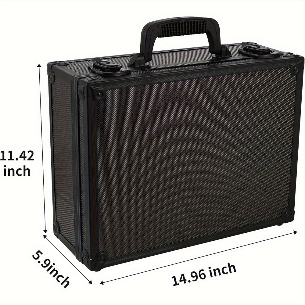 Trading Card Storage Box for 3x4 Top Loads 35pt Rigid Cards Holds 600 Plus – Sports Card Organizer Case with Lock for Pokemon