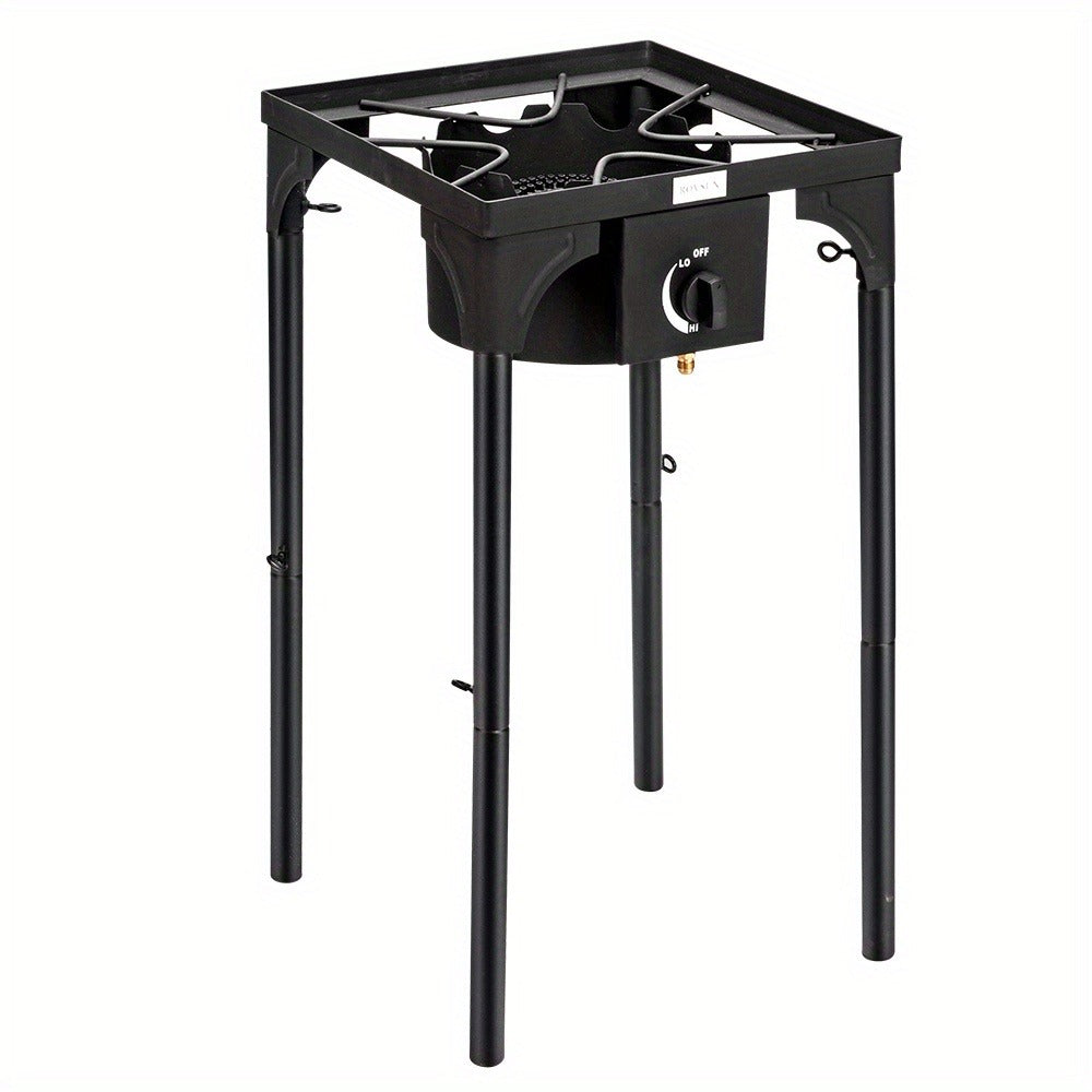 Outdoor Propane Burner Stove Cast Iron High Pressure Gas Cooker with Detachable Stand Legs — image 32