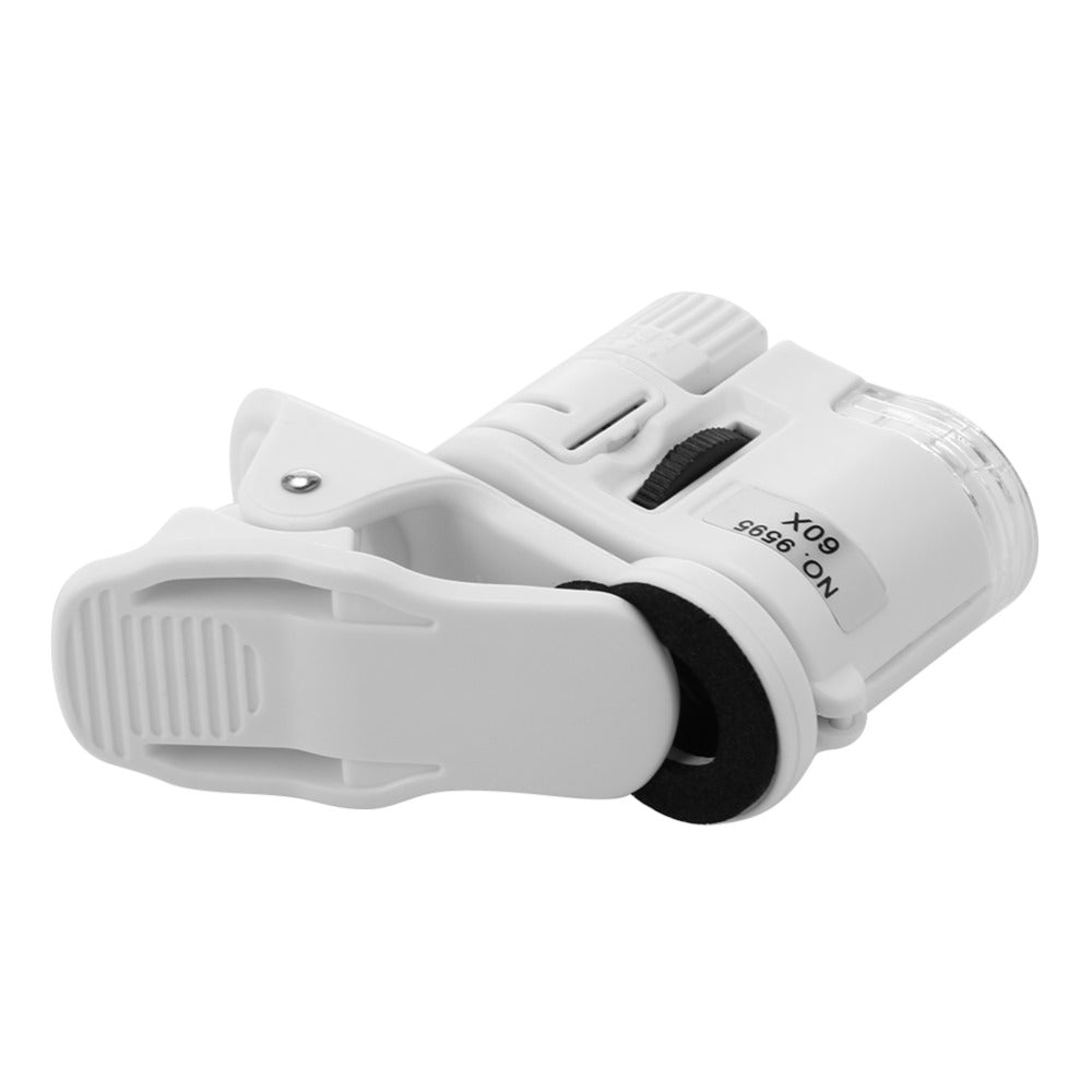 Digital Microscope Camera for Cell Phone with LED Light
