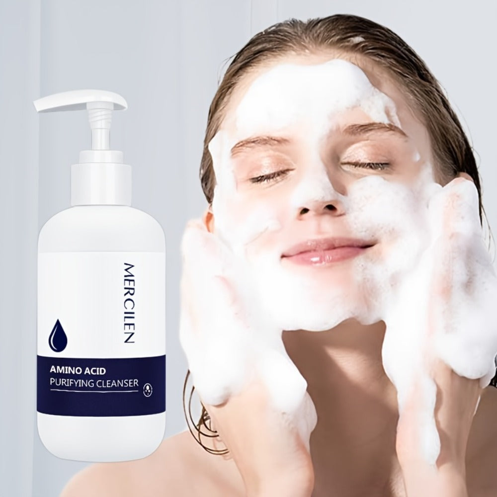 Gentle Purifying Amino Acid Face Wash, Foam Cleanser for All Skin Types, Deep Cleanse Without Stripping Moisture Barrier — im