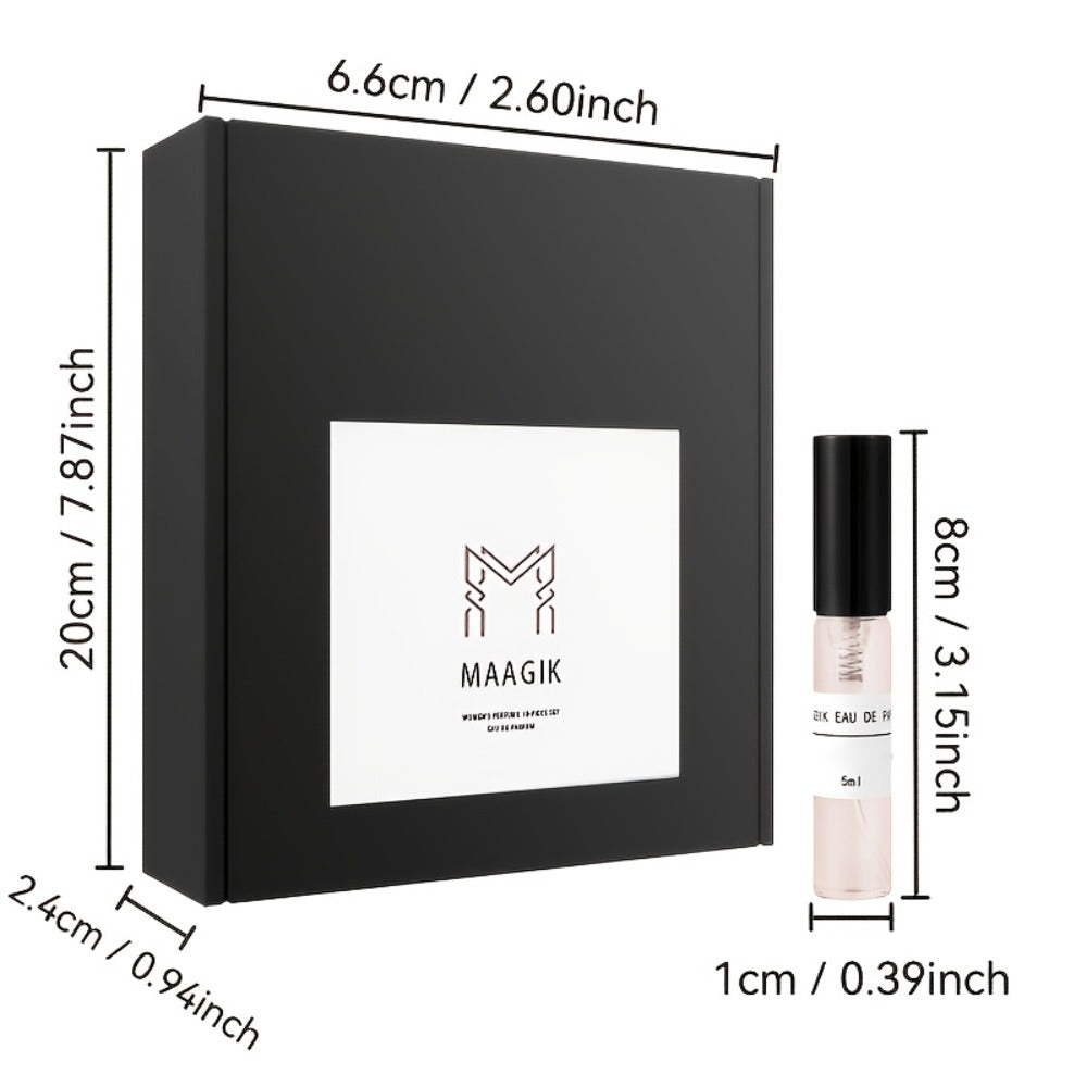Perfume Gift Set for Men & Women Unique Niche Fragrance Multi-Style Devil Twilight Fantasy for Bath Time, Home Spa and Person