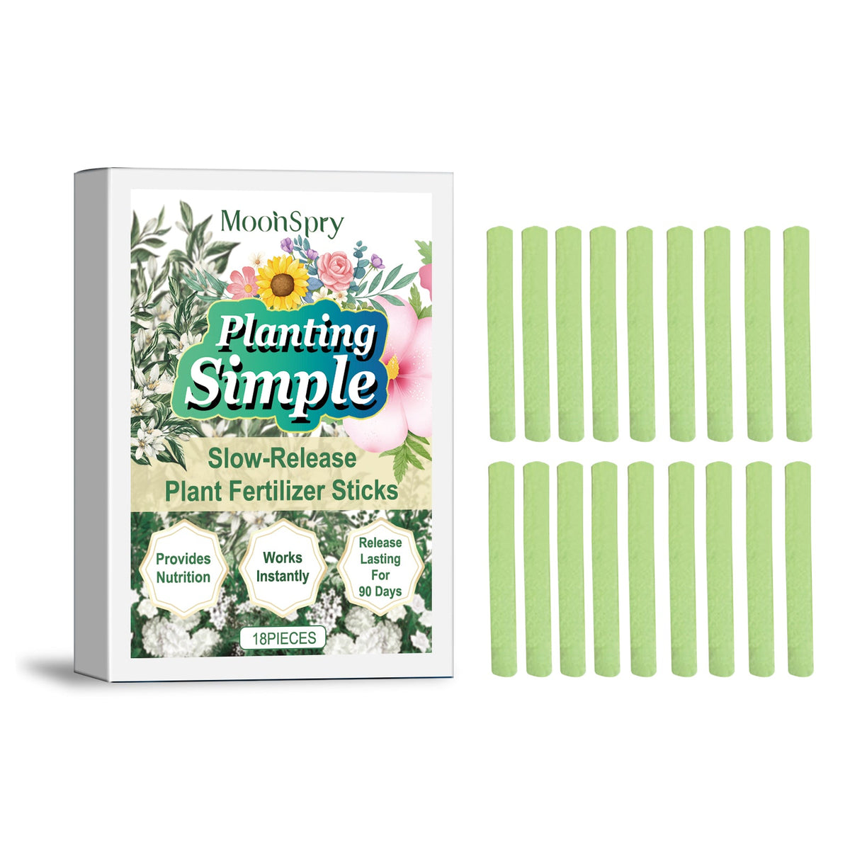 Plant Nutrition Bar, Slow-Release Nutrition For Domestic Flowers And Green Plants Growing In Potted Plants - V.I.P Digital Presence