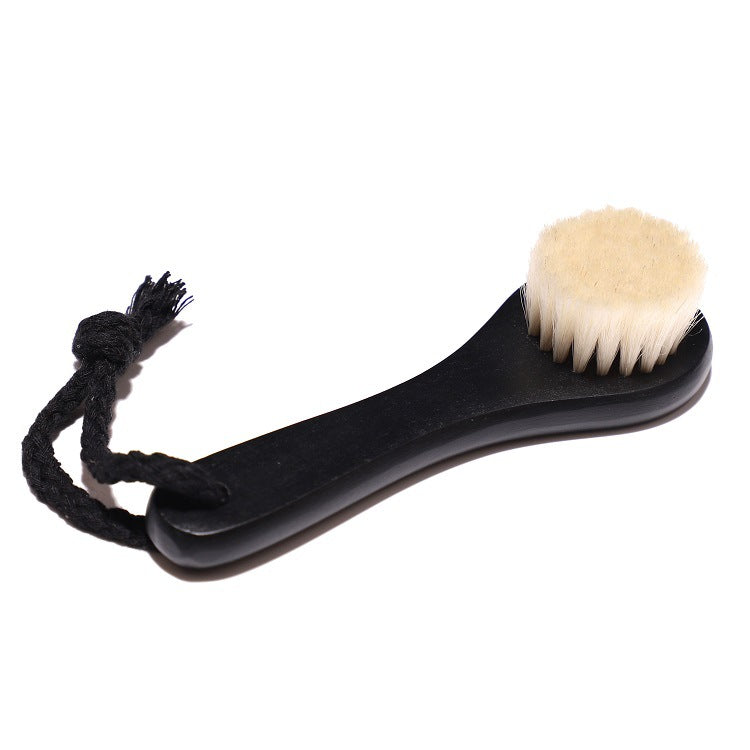 Baby hair comb round head beech wood baby bath brush children's bath brush - V.I.P Digital Presence