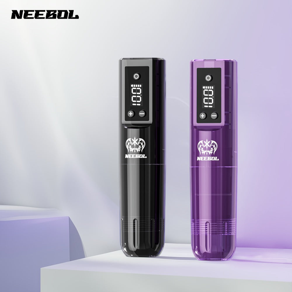 Wireless Rotary Tattoo Machine Neebol Cordless Pen, 6- Battery Life, Portable Design, Cartridge Compatible — image 2