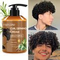 Curl Setting Cream with Castor Oil 280ml – Moisturizing Long-Lasting Curl Definition & Frizz Control, Non-Greasy Lightweight 