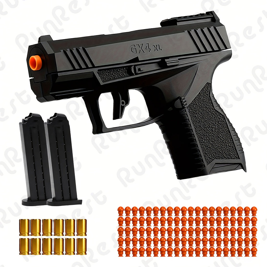 Bullet Toy Gun with Jumping Shell & 2 Magazines with the Listed Color, Size or Set Options for Everyday Use — image 12