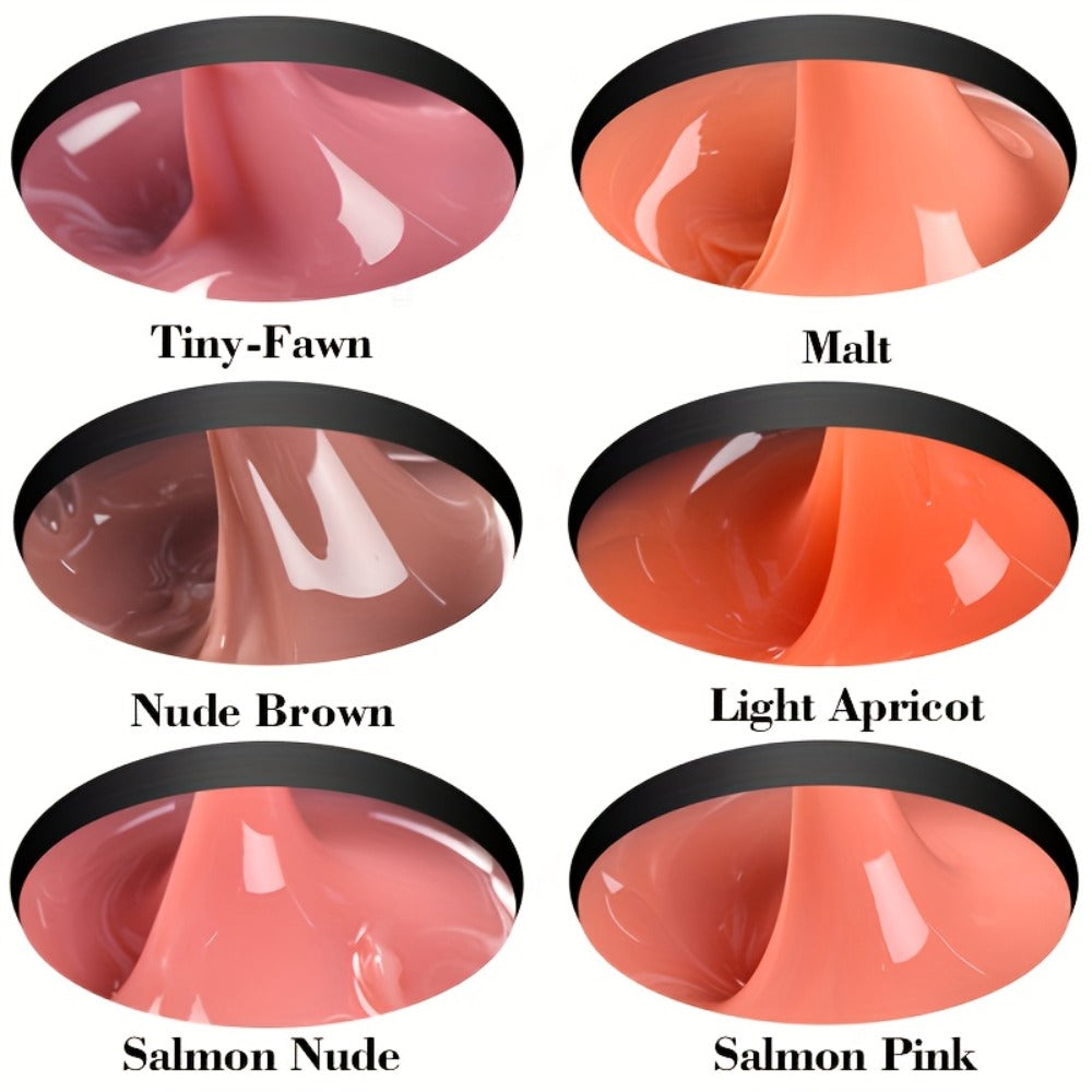 Builder Gel for Nail Extensions 150g Apex Strengthening Kit 13 Shades Clear White Pink Nude Milky Jelly Salmon UV LED Cure Pr