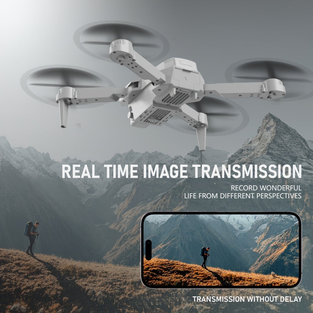 E88 Foldable Drone with Dual Camera with the Listed Color, Size or Set Options for Everyday Use — image 14