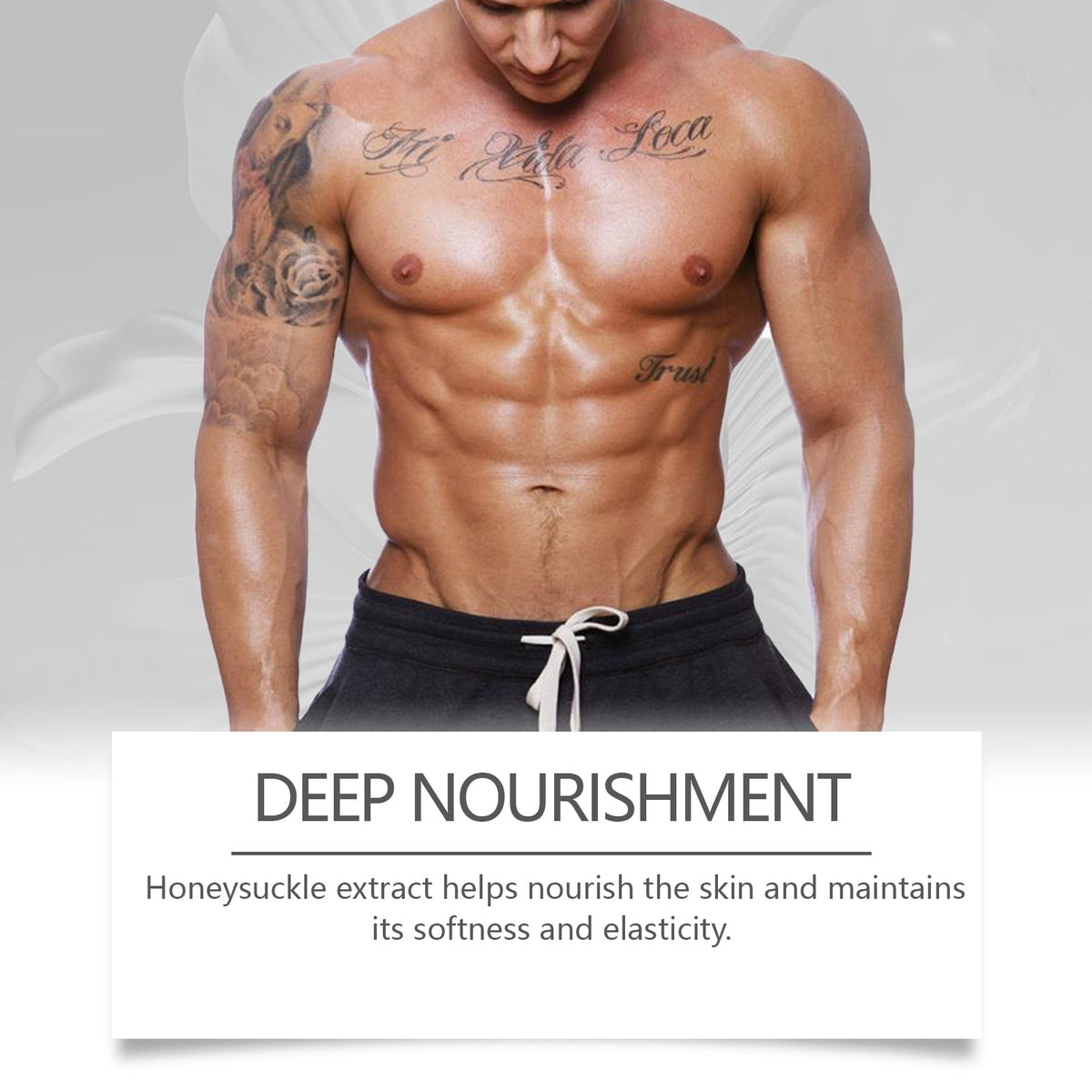 Men's Chest Spray, Breast Contour Gentle Skin Care Spray