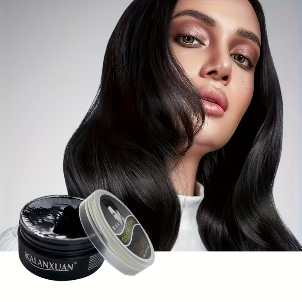 Temporary Hair Color Wax Disposable DIY Styling Cream Y2K Aesthetic for Parties Festivals Halloween Cosplay 9 Colors Blue Pur