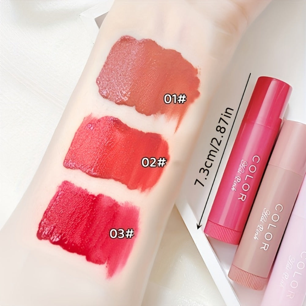 Glossy Lipstick Set 3 Pack for Women, Nourishing Formula, Lip Liner Effect, Buildable Color All Skin Tones — image 4