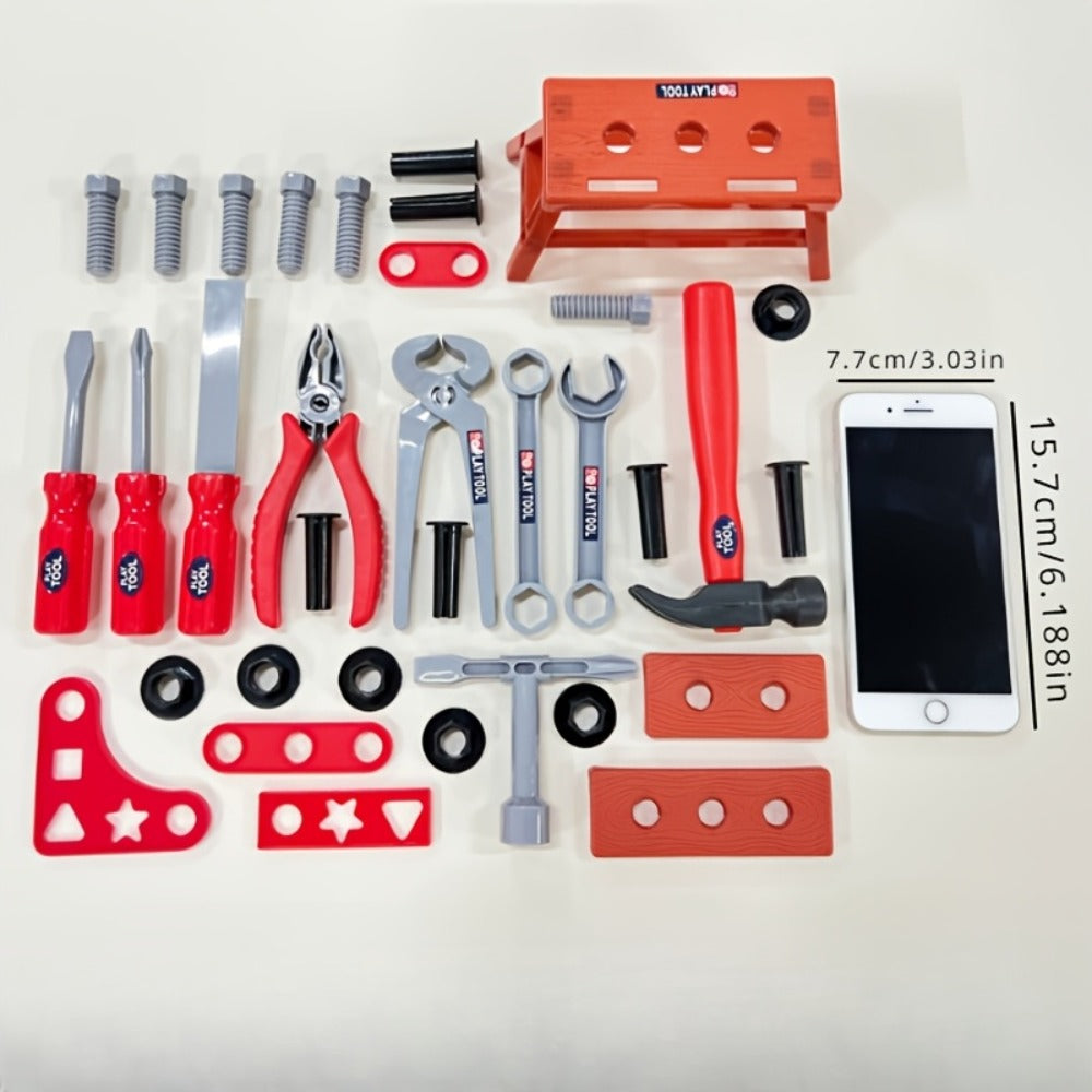 Kids Tool Set for Pretend Play, 38 Piece Construction Toy for Everyday Use — image 4