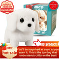Interactive Robotic White Labrador Puppy Plush Toy, Walks Barks Wags Tail, Realistic Electronic Pet Dog — image 13