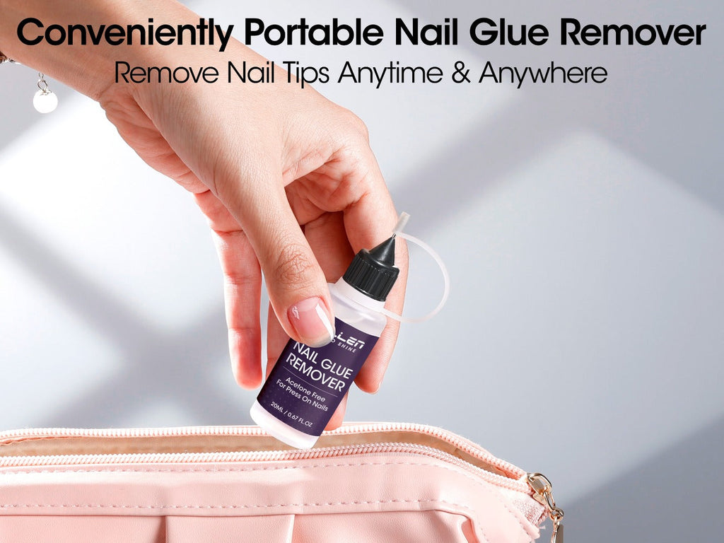 Nail Glue Remover 20ml Precision Needle Applicator Acetone Free – Fast Acting No-Mess Formula for Press On Nails Gel X Nail T