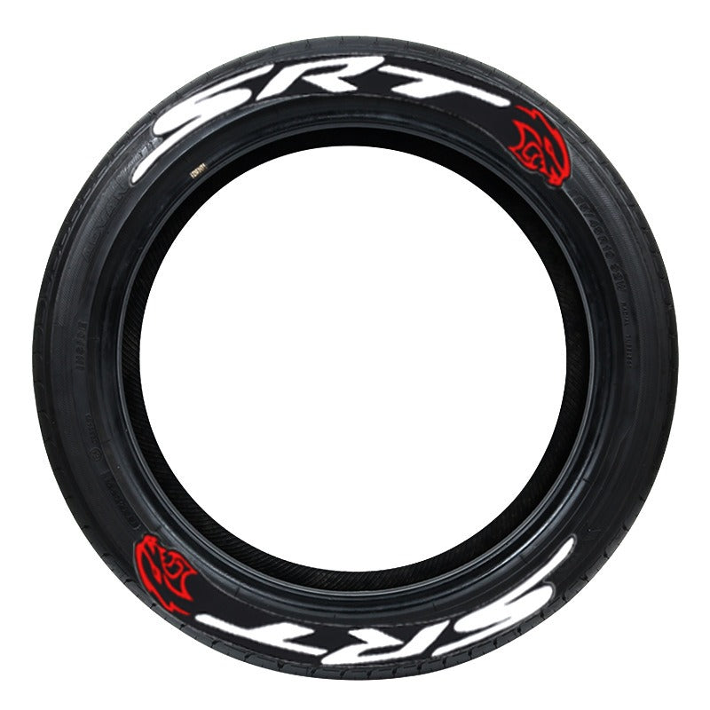 Car tire stickers tire letter stickers English letter 3D stickers - V.I.P Digital Presence