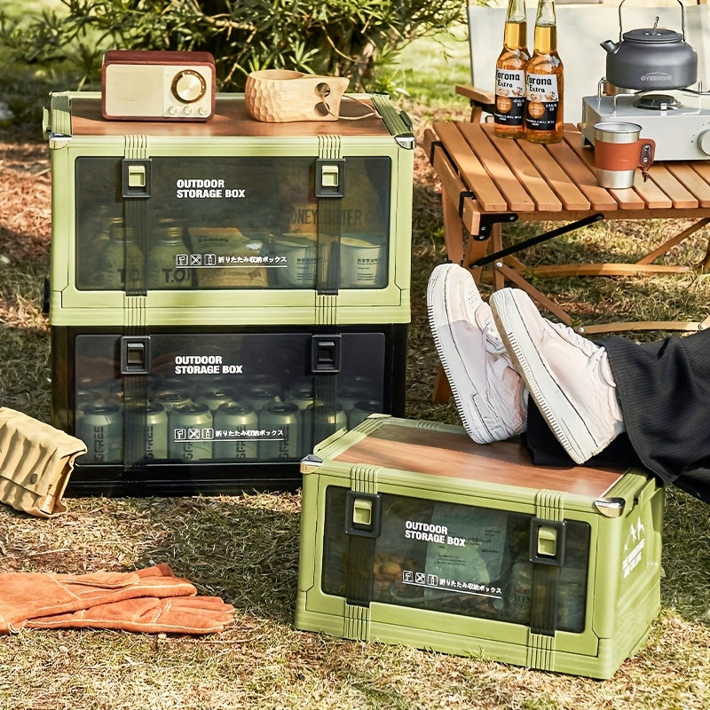 Collapsible Storage Box | Foldable Camping Outdoor Travel Organizer — image 1