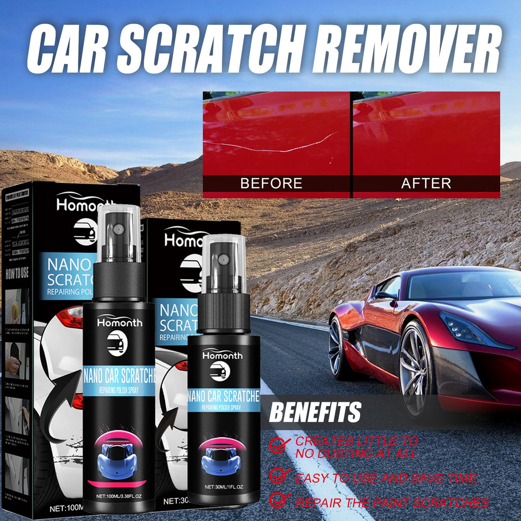 Scratch Repair Spray, Automotive Scratch Reconditioning Cleaning Repair Maintenance Brightening Care Paint Spray
