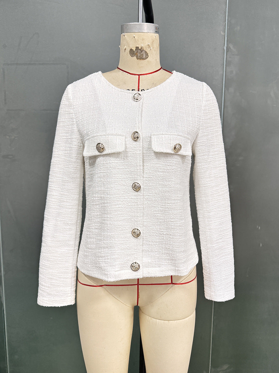 Chanel-style Coat 2025 FallWinter French Long-Sleeve Jacket For Women