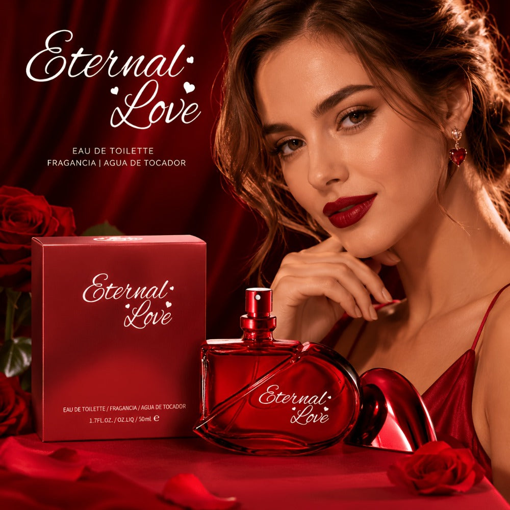 Perfume for Women Love Floral EDP in Sculptural Red Bottle with Fresh Romantic Scent Profile — image 5