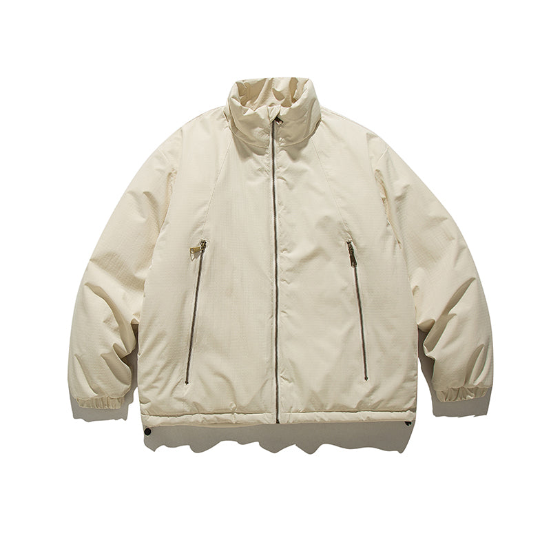 Workwear Cotton Men And Women Loose Zip Cotton Coat Jacket