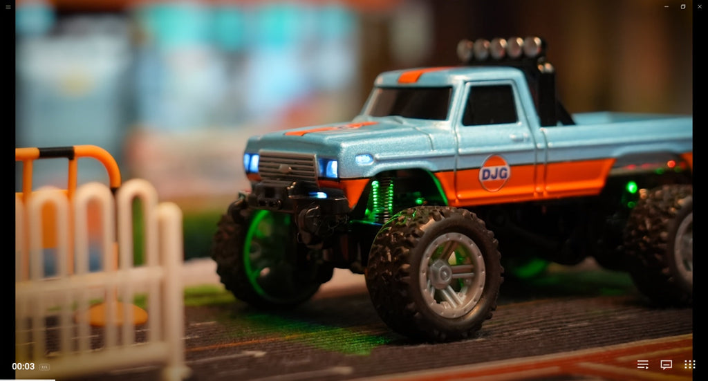 Mini Remote Control Pickup Truck with Detachable Trailer, Five Color Options and Spring Suspension — image 17