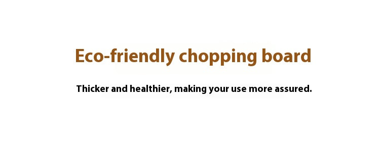 Kitchen Cutting Board Double-sided Bamboo Thickened Cutting Board