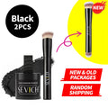 Hair Root & Hairline Concealer Powder Kit with Brush, Instant Coverage for Thinning Hair, Receding Hairline & Bald Spots — im