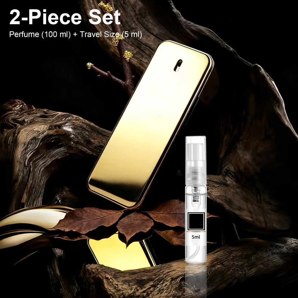 Men's Luxury Cologne 3.4oz Oriental Fragrance Scent Golden Spray Portable Travel Daily Use Christmas Gift for Him 100ml — ima