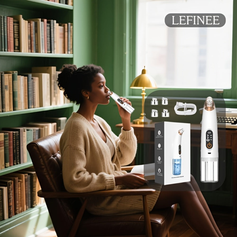 Blackhead Remover Vacuum Pore Cleanser Kit in a Rechargeable Design for Bath Time — image 1