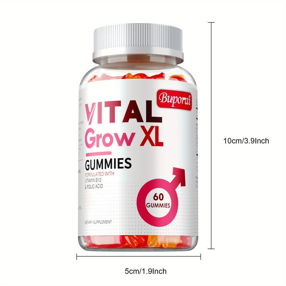 Dietary Supplement Gummies with Buporai Label, Apple Cider Vinegar, Mineral Blend and 60 Count — image 11
