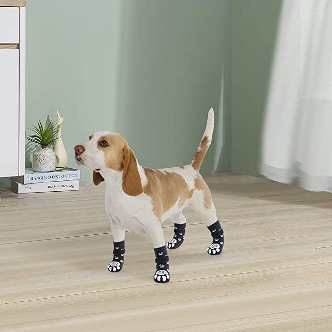 Pet socks foot covers cat and dog socks outdoor anti slip and waterproof shoes socks