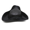Pirate Tricorn Hat Faux Leather Wide Brim – Vintage Distressed Pirate Hat for Men Women, Halloween Costume, Cosplay — image 1