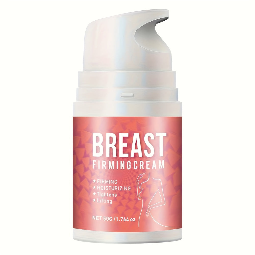 Body Cream 50g Pump Bottle with Jojoba Oil, Honey, Caffeine and Shea Butter for Bust and Chest Massage — image 7