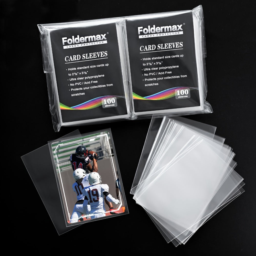 Penny Sleeves for Trading Cards 200/500/1000/2000 Pack – Premium Soft Card Sleeves for Baseball, TCG, Game Cards | Kids & Col