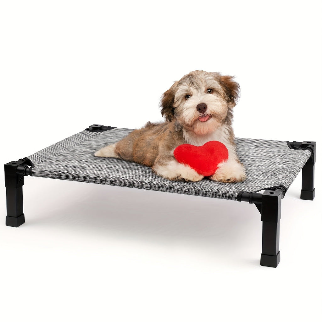 Elevated Pet Cot with Metal Frame, Textilene-Labeled Mesh Deck, Four Sizes and Seven Colors — image 26