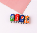 5pcs Mix Colors Cute 3D Plastic Imitation Drink Cans Miniature Food Art Supply DIY Decoration Charm Craft,23*40mm - V.I.P Digital Presence