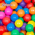 Colorful Plastic Ball Pit Balls for Kids, 100 or 200pcs Vibrant Mixed Color Balls for Ball Pools — image 10