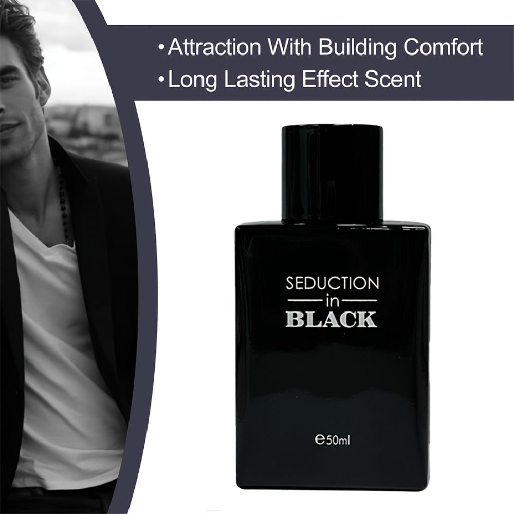 Woody Cologne for Men Long Lasting Eau de Toilette 50ml Propylene-Free Masculine EDT Spray Sensitive Skin Safe Daily Dates Gy
