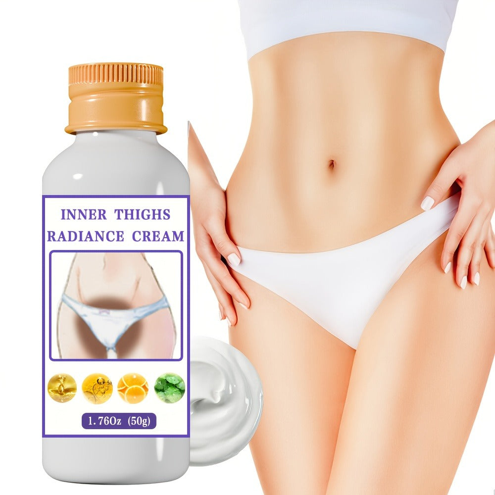 Dark Spot Brightening Cream with Vitamin C & Niacinamide – Hyaluronic Acid Moisturizer for Inner Thighs, Underarms & Intimate
