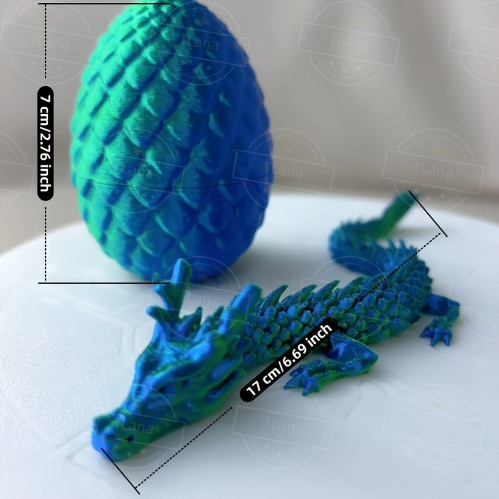 Dragon Figurine & Dragon Egg Set 12pcs with the Listed Color, Size or Set Options for Everyday Use — image 5