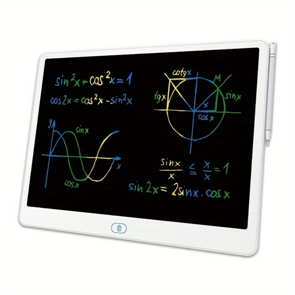 LCD Doodle Board 16 Inch with Stand, Flexible Screen Eye Protection, Portable Educational Drawing Toy for Kids & Adults — ima