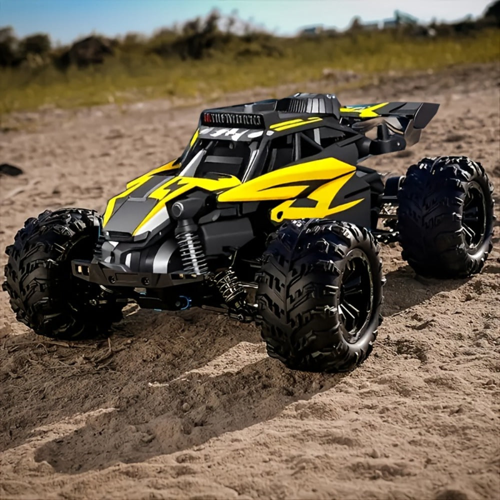 High Speed RC Off-Road Car 50km/h Remote Control Truck Tires ABS Body 2.4G Drift Racing Toy Boys Girls Birthday Halloween Gif